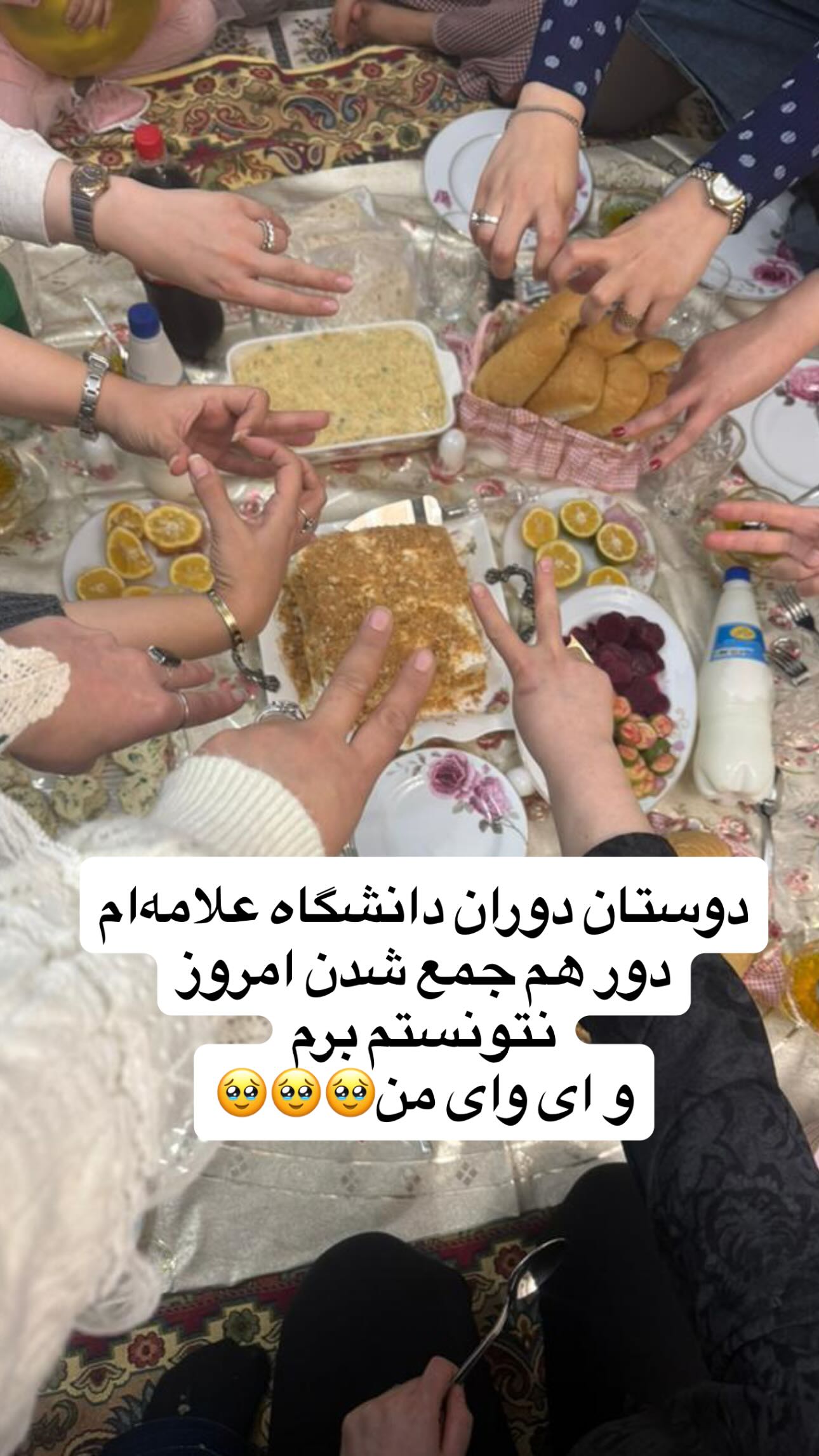  جدید ترین استوری اینستاگرام سمیرا مقدسی