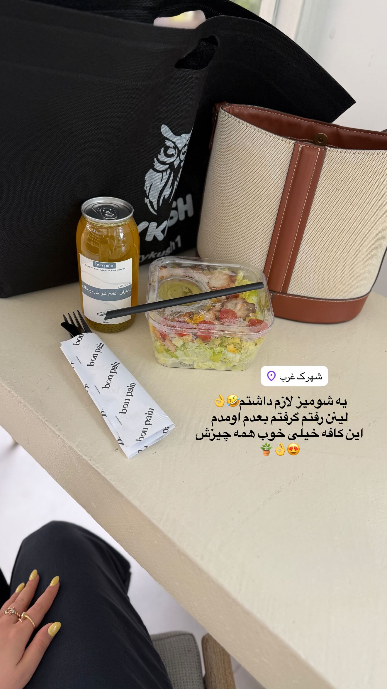  جدید ترین استوری اینستاگرام محدثه خدایار