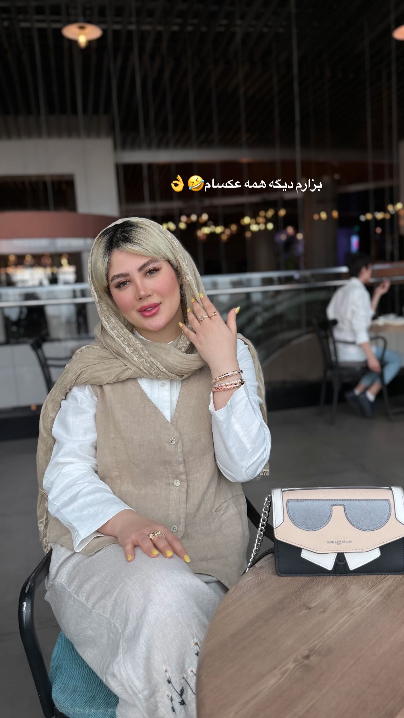  جدید ترین استوری اینستاگرام محدثه خدایار