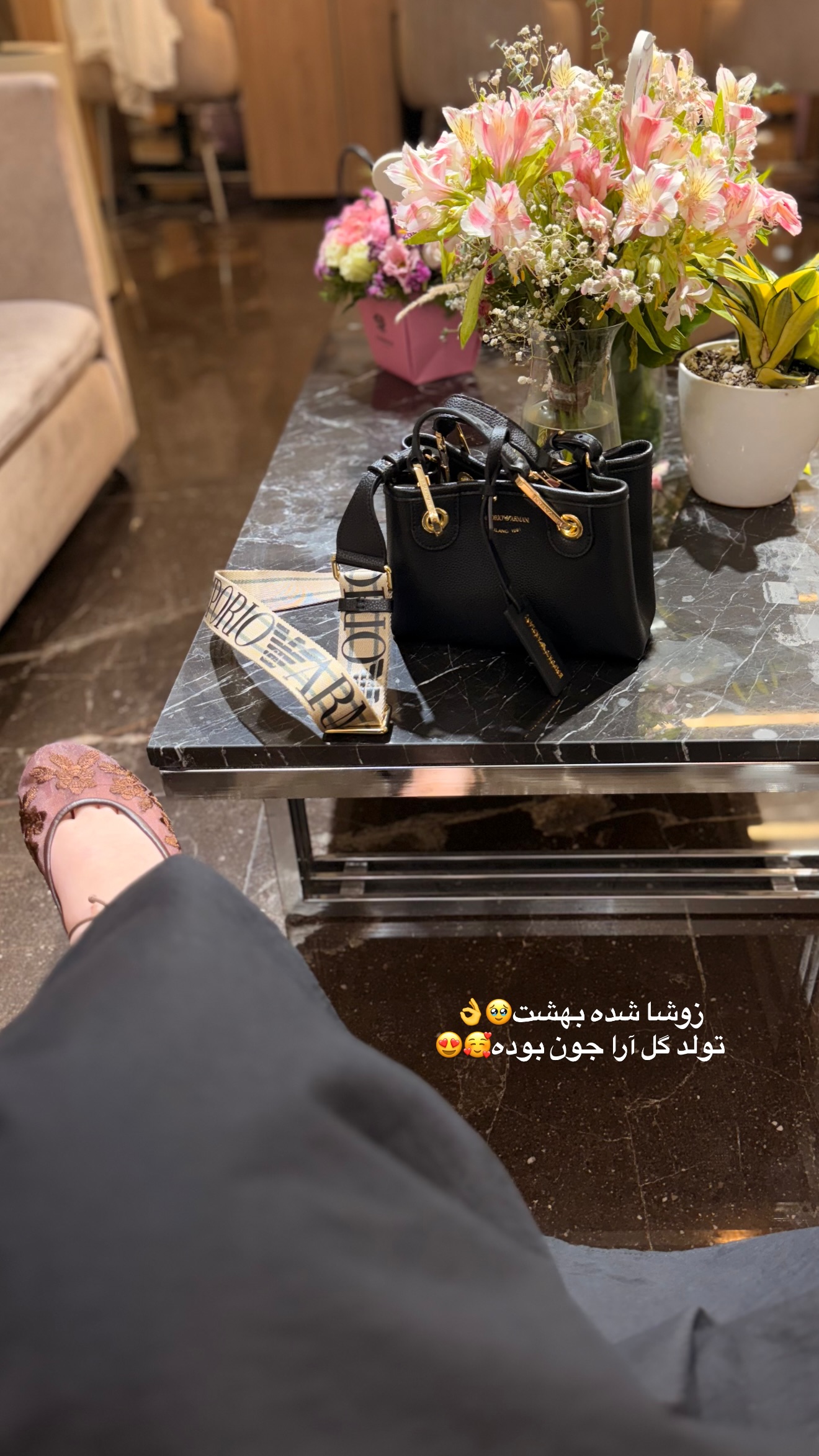 جدید ترین استوری اینستاگرام محدثه خدایار