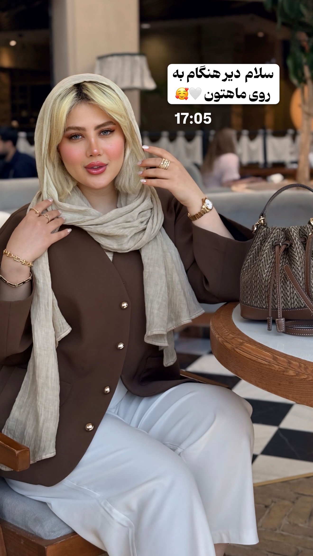  جدید ترین استوری اینستاگرام محدثه خدایار