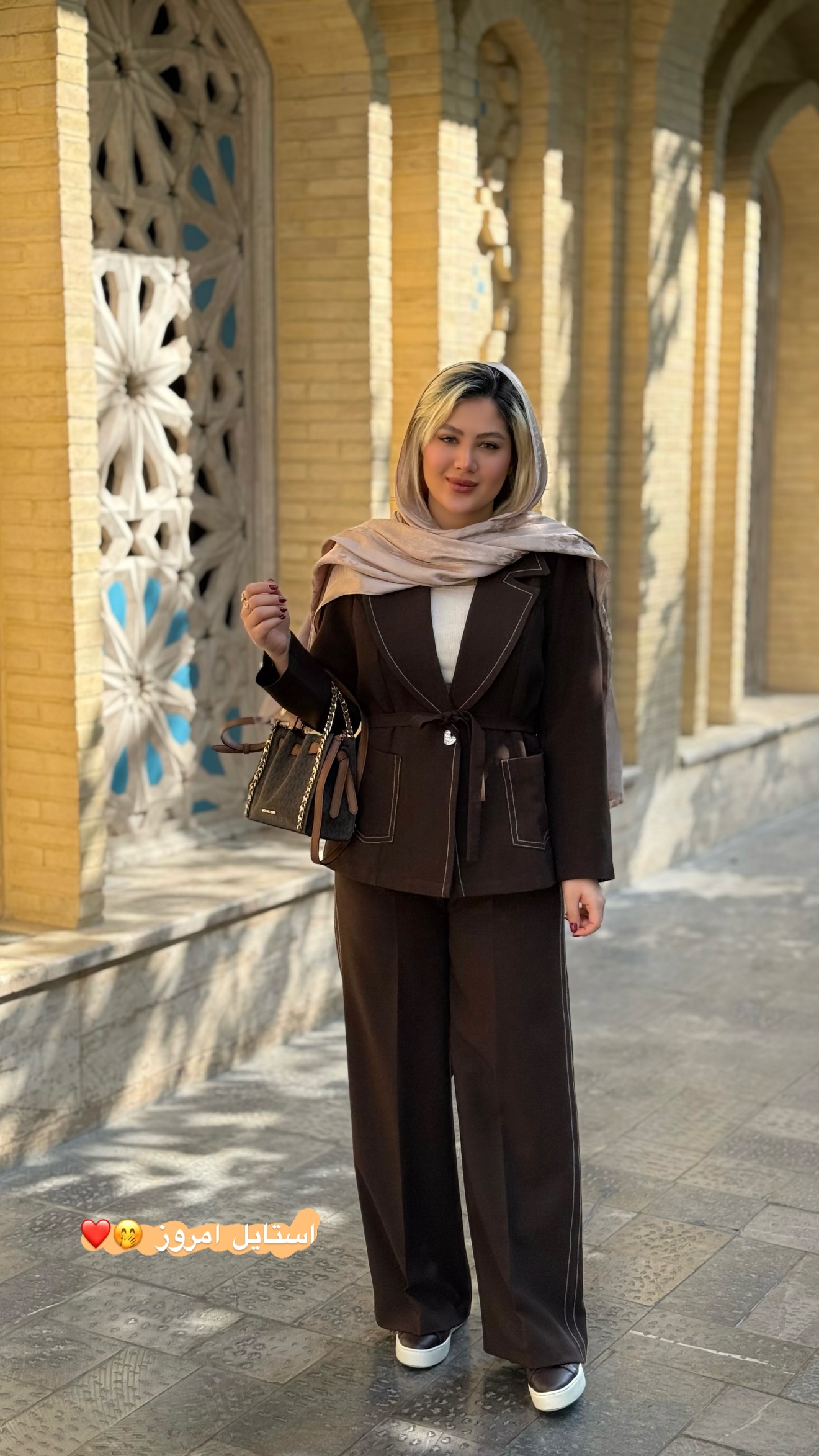  جدید ترین استوری اینستاگرام محدثه خدایار