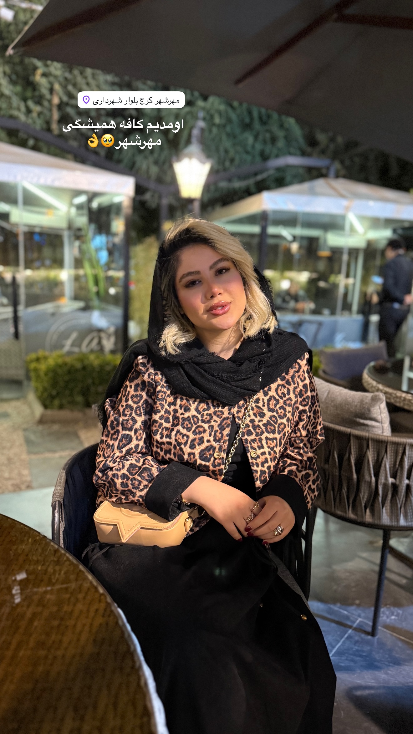  جدید ترین استوری اینستاگرام محدثه خدایار