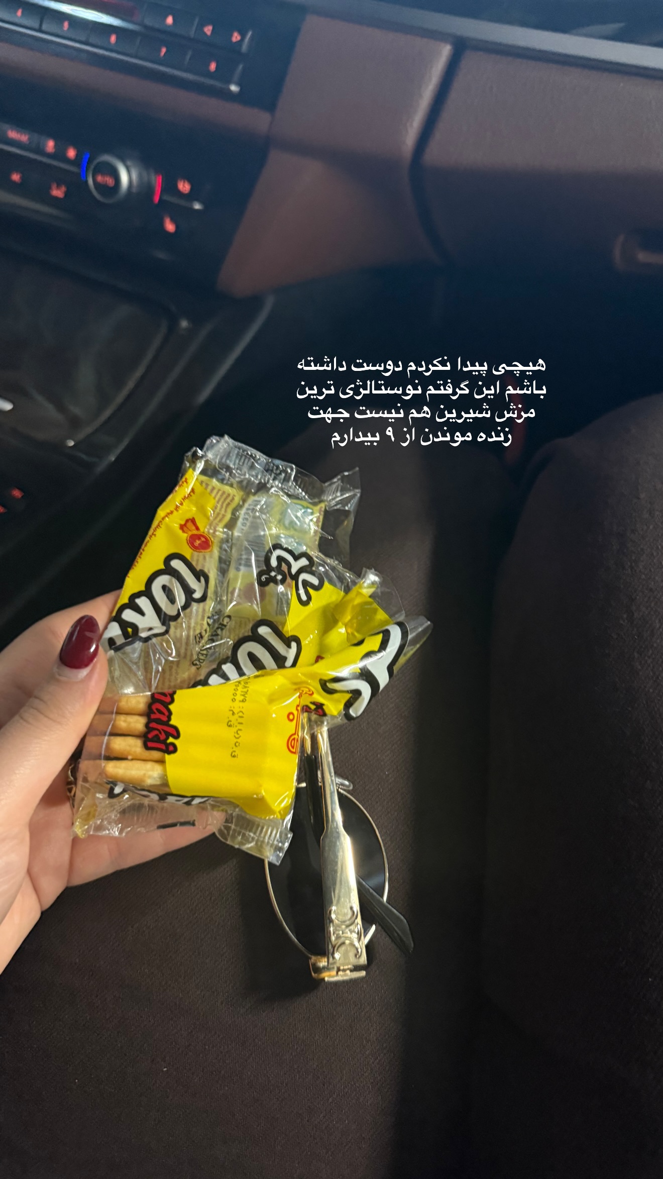  جدید ترین استوری اینستاگرام محدثه خدایار