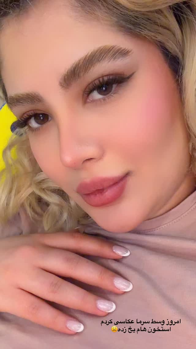  جدید ترین استوری اینستاگرام محدثه خدایار