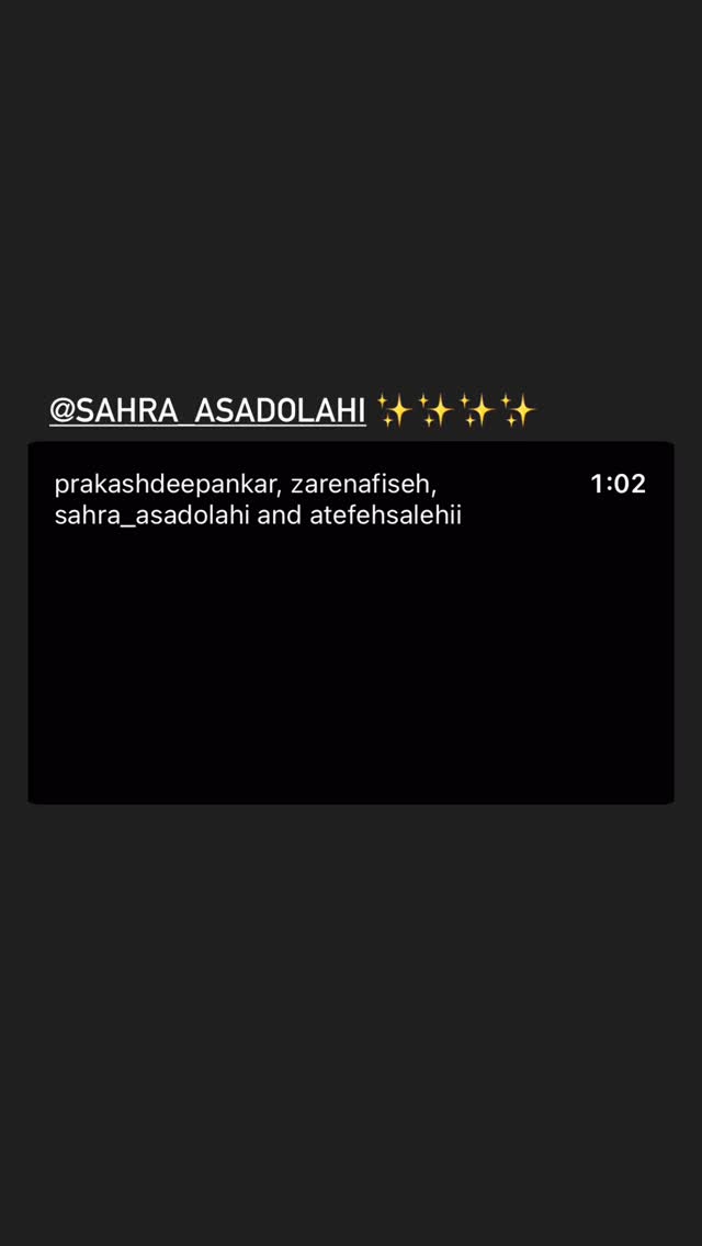  جدید ترین استوری اینستاگرام محمد معتضدي