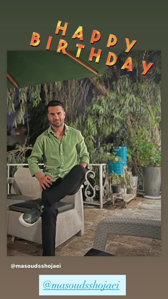  جدید ترین استوری اینستاگرام محمد نوازی