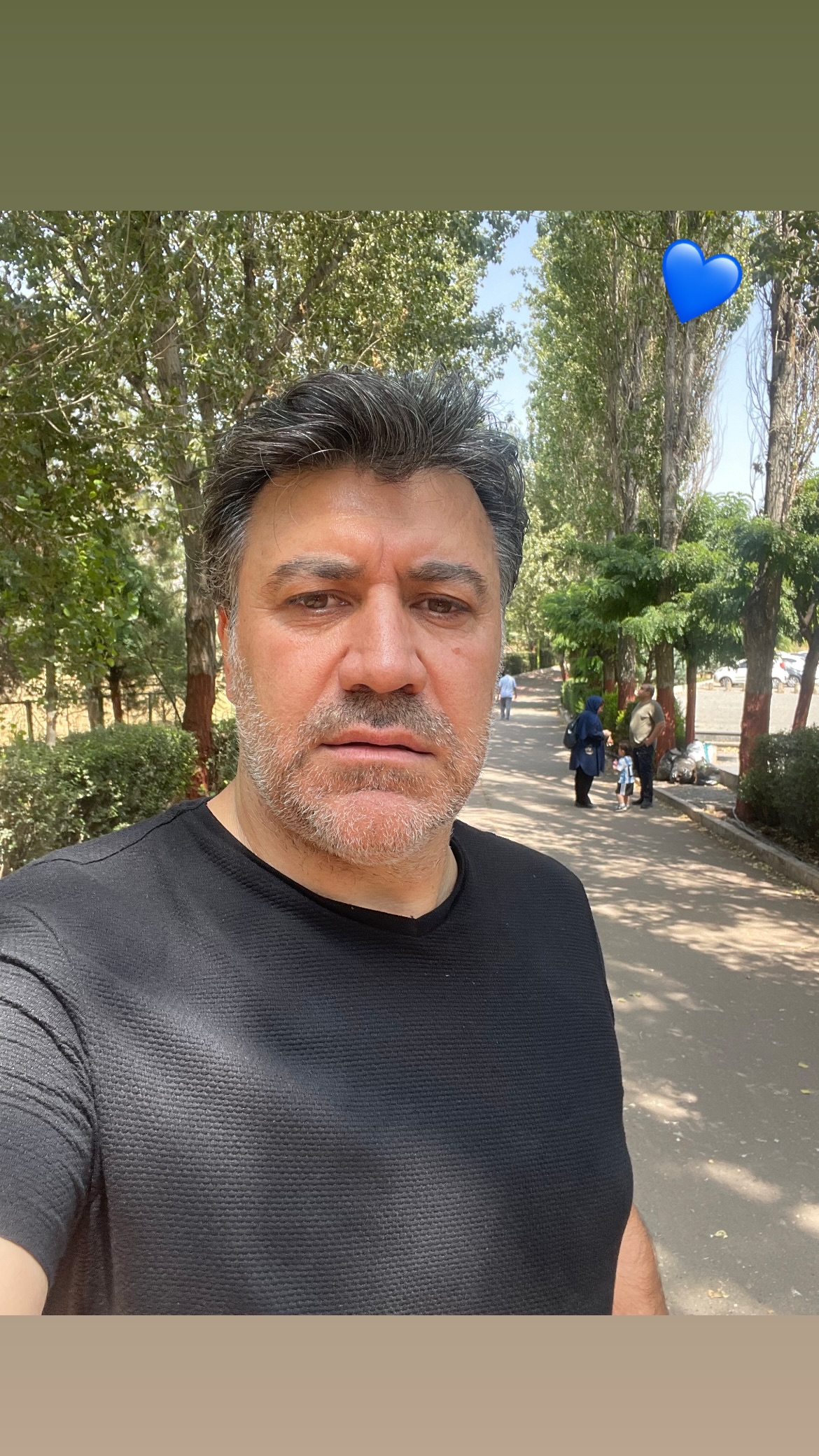 جدید ترین استوری اینستاگرام محمد نوازی