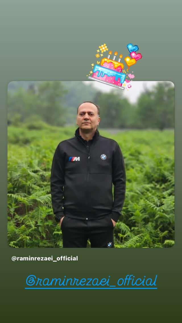  جدید ترین استوری اینستاگرام محمد نوازی