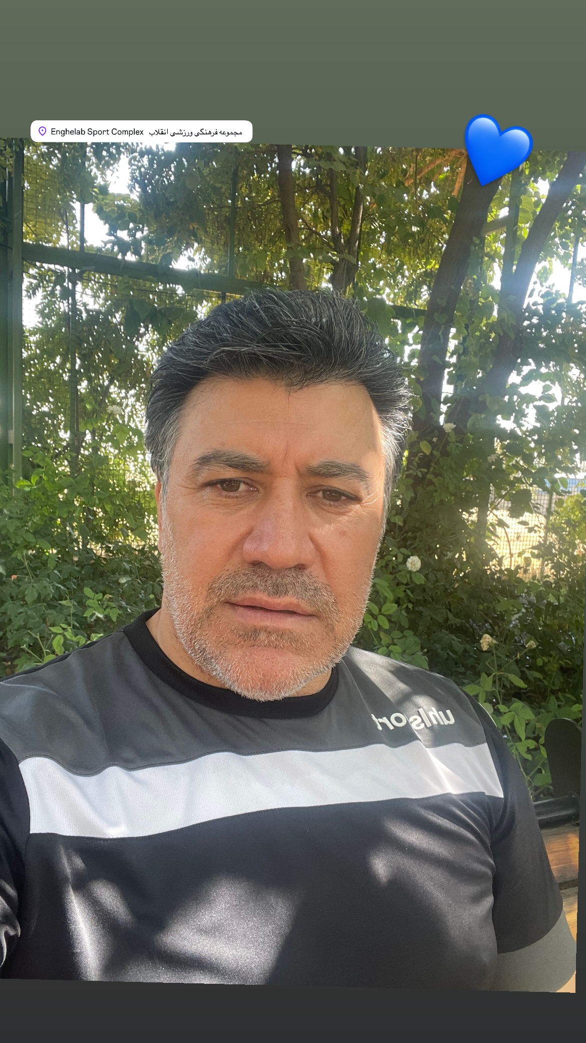  جدید ترین استوری اینستاگرام محمد نوازی