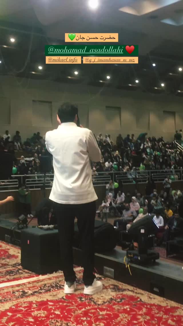  جدید ترین استوری اینستاگرام محمد اسداللهی