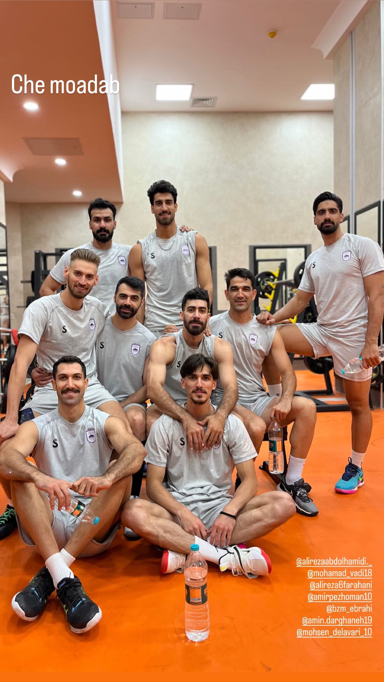  جدید ترین استوری اینستاگرام محمدطاهر وادی