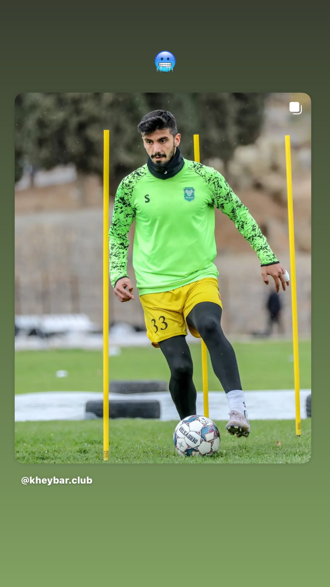  جدید ترین استوری اینستاگرام محمد آقاجان پور