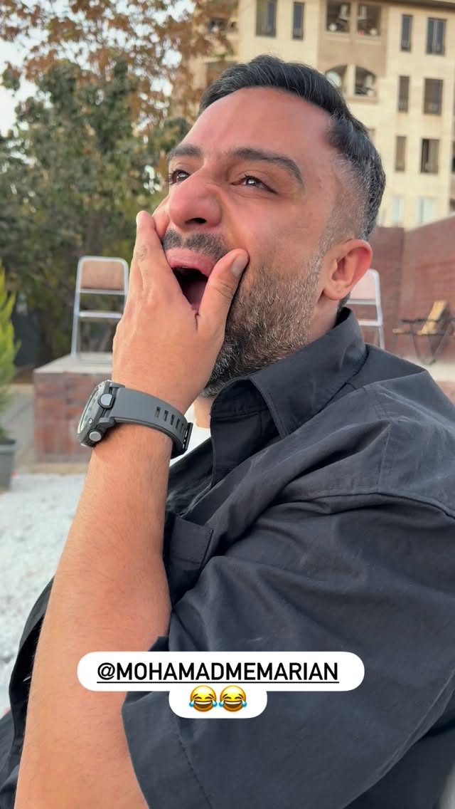  جدید ترین استوری اینستاگرام محمد امین کرم پور