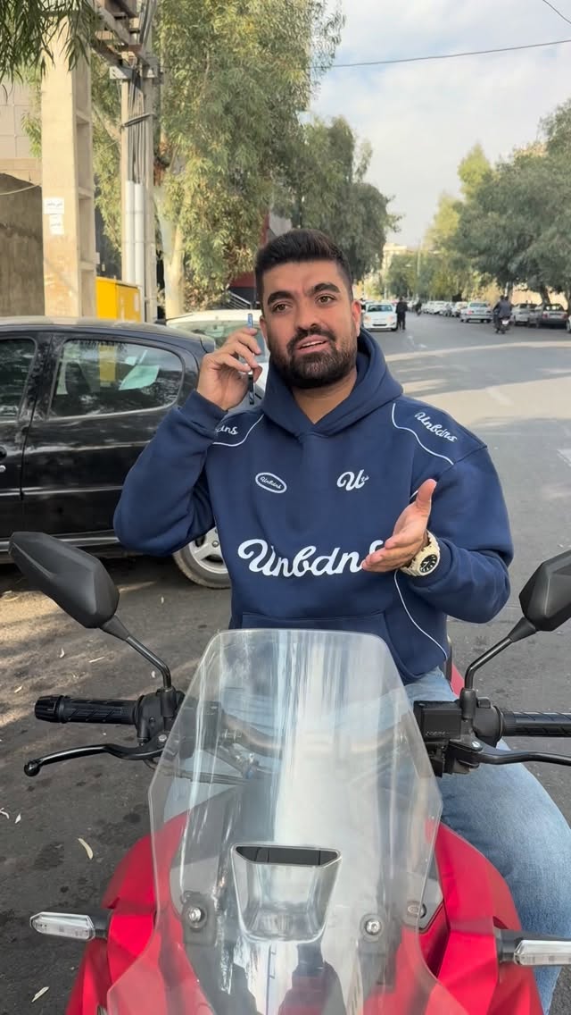  جدید ترین استوری اینستاگرام محمد معماریان