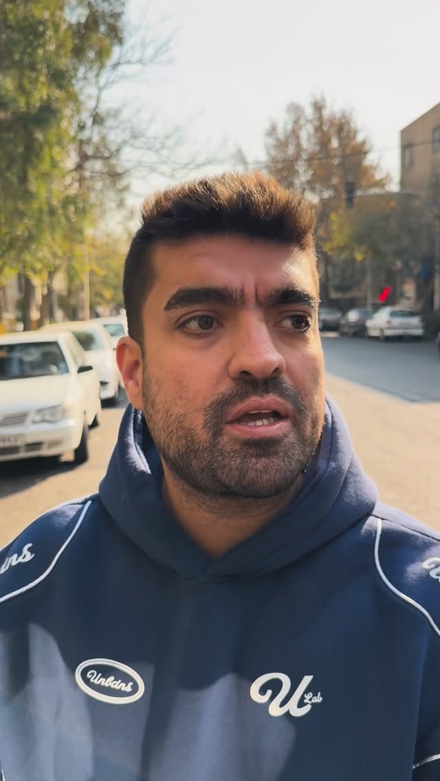  جدید ترین استوری اینستاگرام محمد معماریان