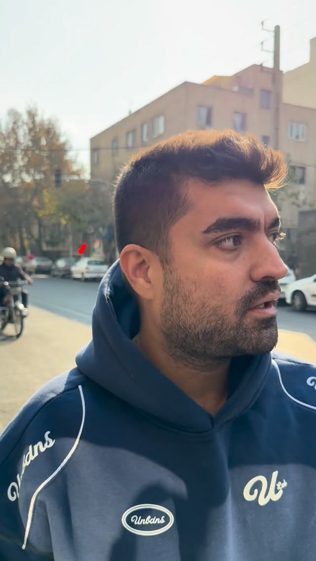  جدید ترین استوری اینستاگرام محمد معماریان