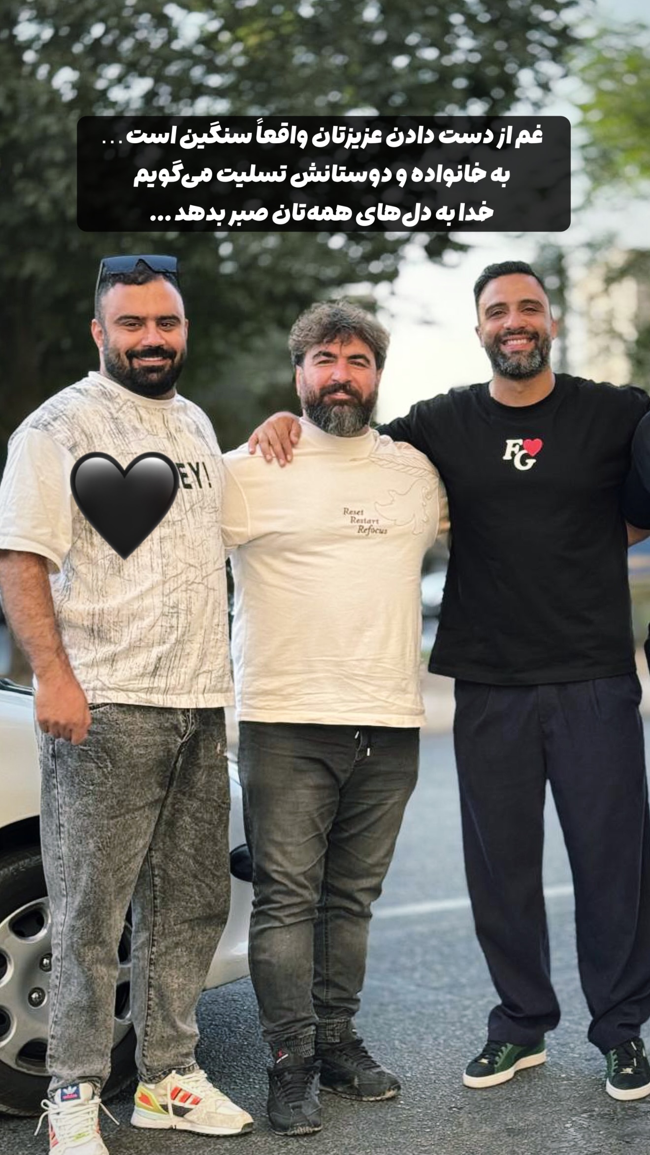  جدید ترین استوری اینستاگرام محمد معماریان