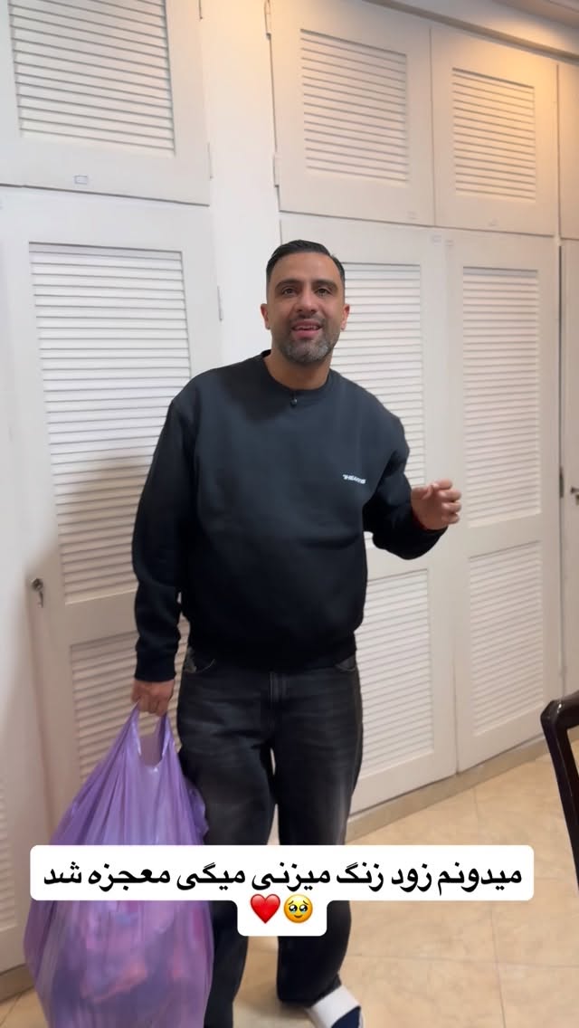  جدید ترین استوری اینستاگرام محمد معماریان