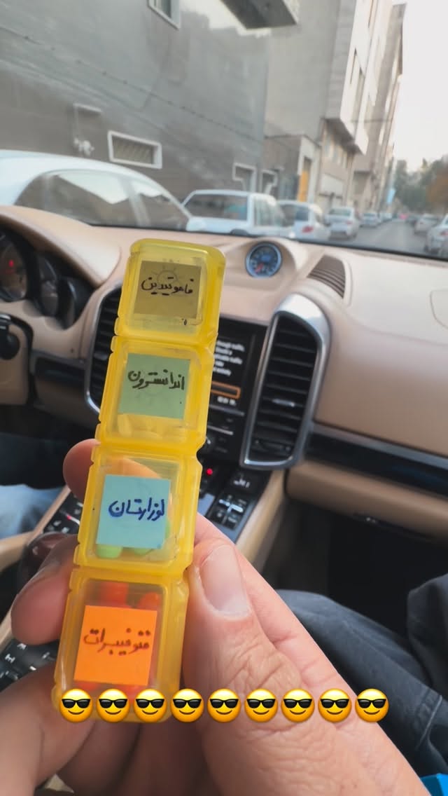  جدید ترین استوری اینستاگرام محمد معماریان