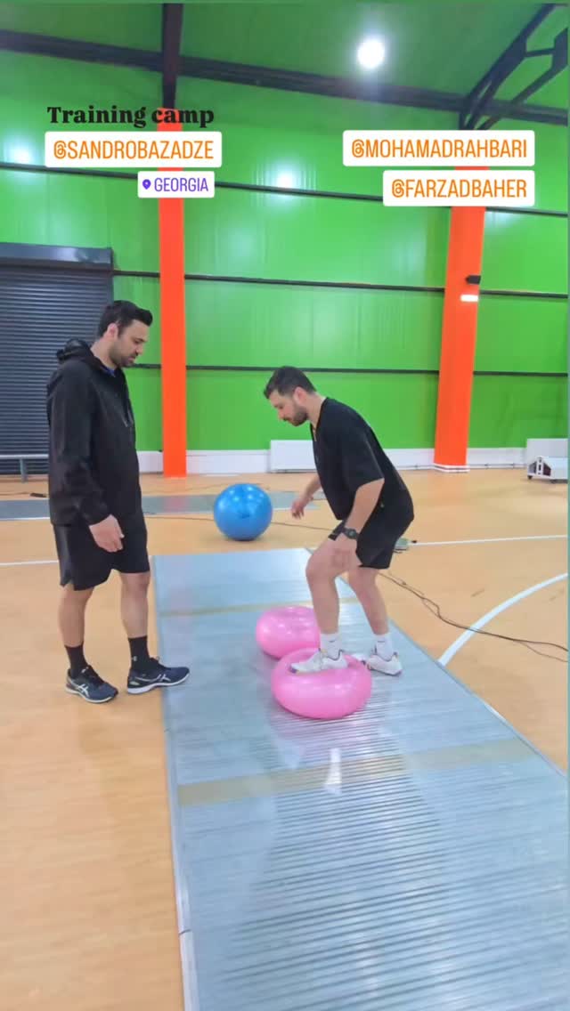  جدید ترین استوری اینستاگرام محمد رهبری