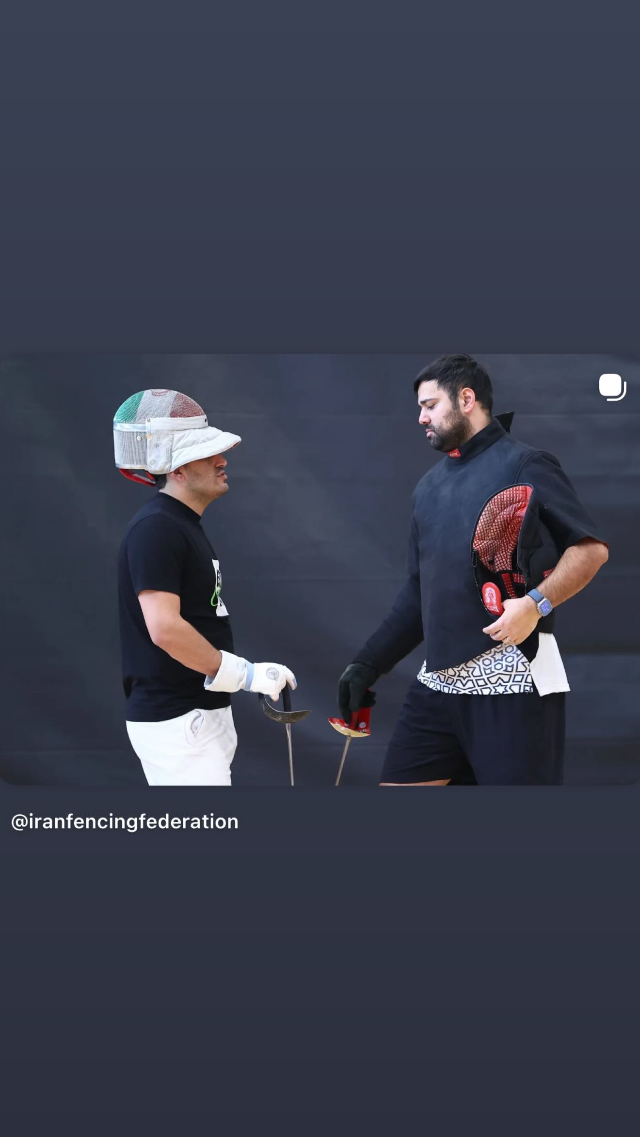  جدید ترین استوری اینستاگرام محمد رهبری