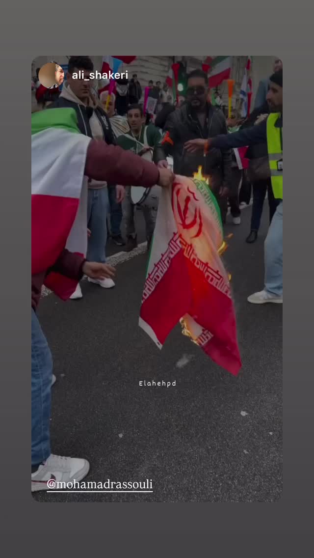  جدید ترین استوری اینستاگرام محمد رسولی