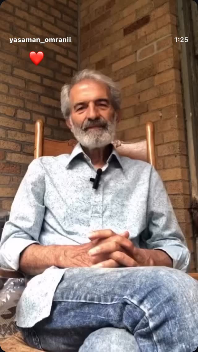  جدید ترین استوری اینستاگرام محمد عمرانی