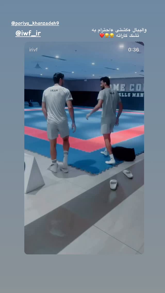 جدید ترین استوری اینستاگرام محمد ولی زاده