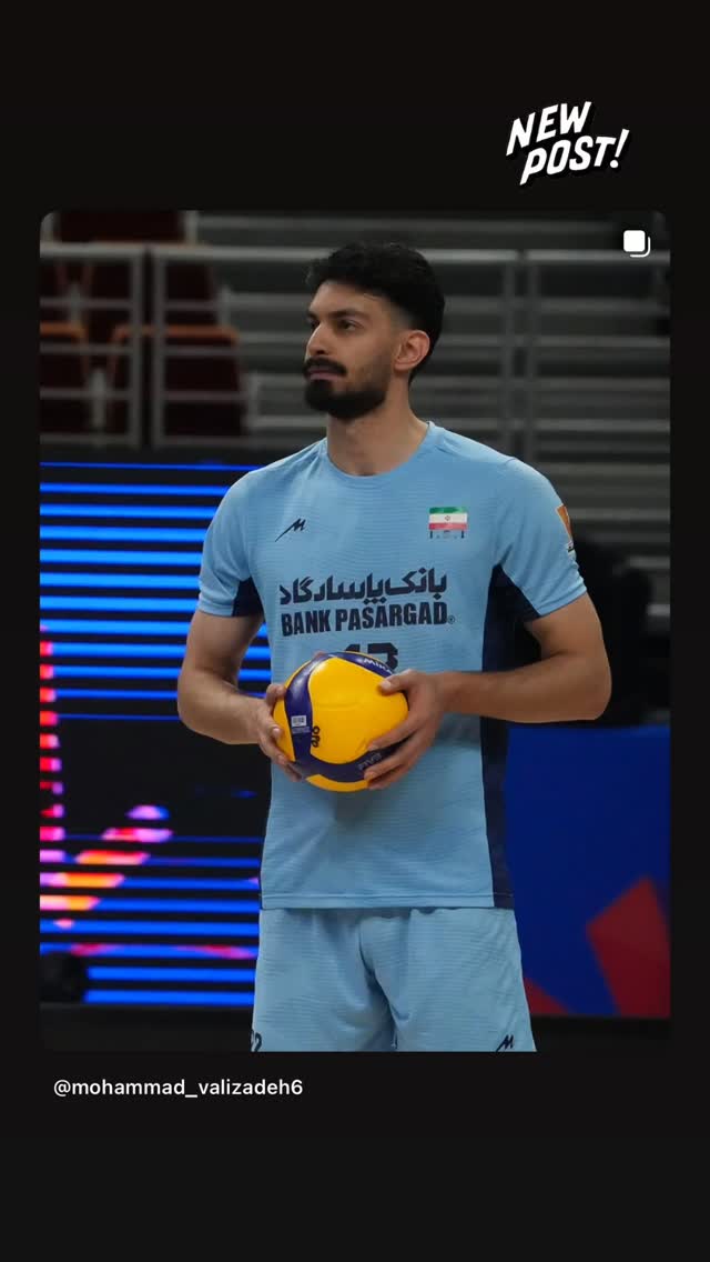  جدید ترین استوری اینستاگرام محمد ولی زاده