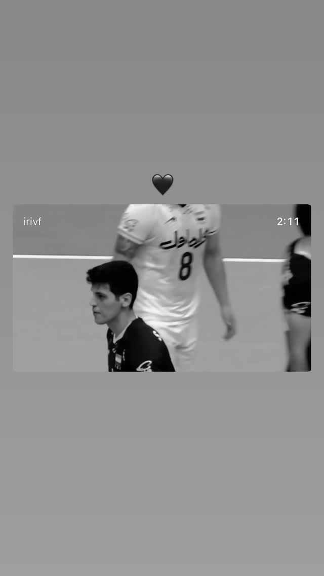  جدید ترین استوری اینستاگرام محمد ولی زاده