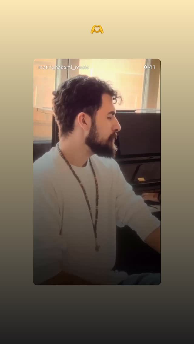  جدید ترین استوری اینستاگرام محمد علیزاده