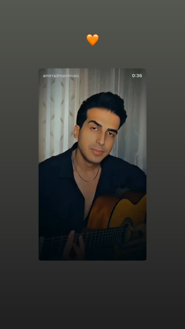  جدید ترین استوری اینستاگرام محمد علیزاده