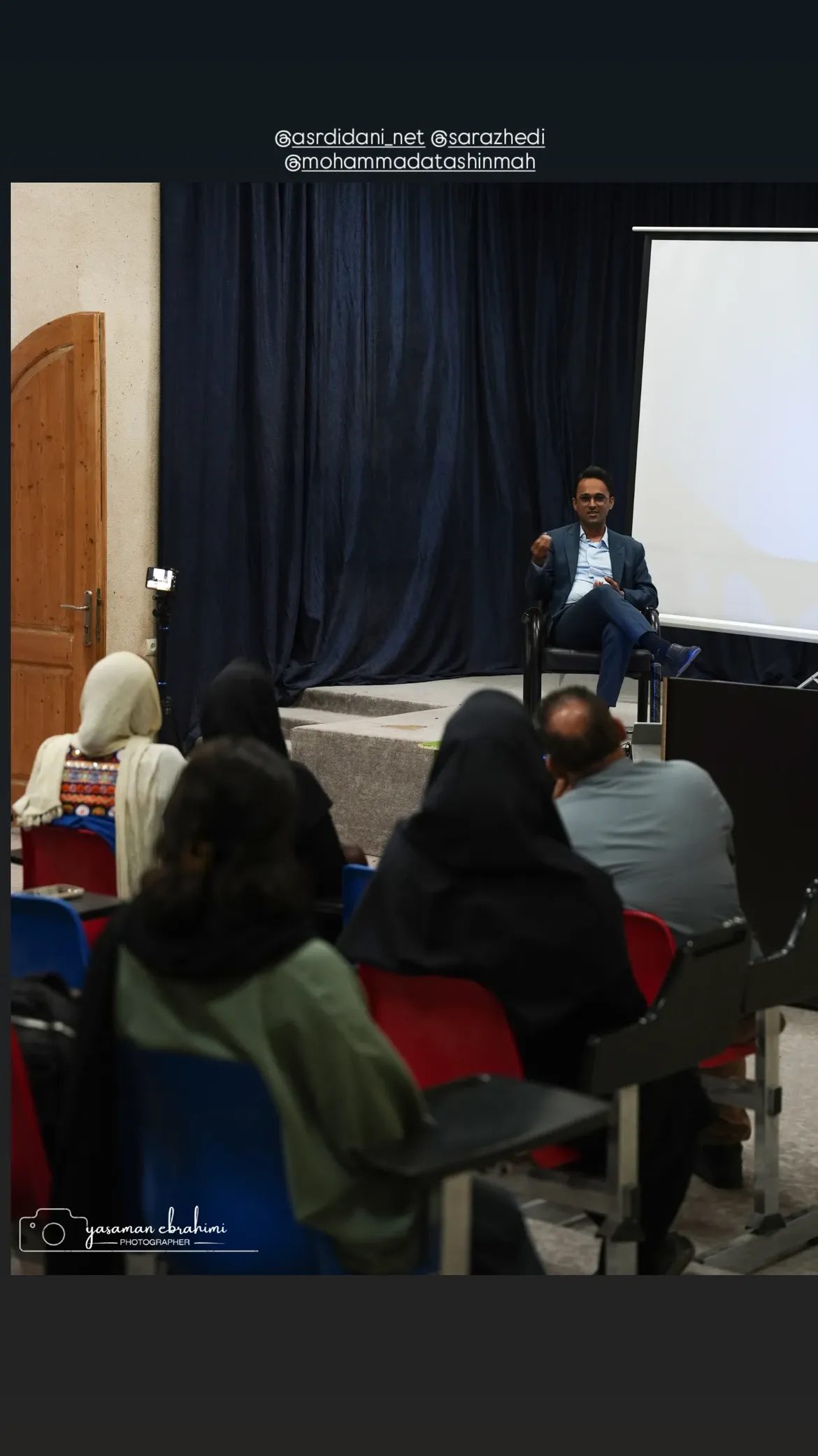  جدید ترین استوری اینستاگرام محمد آتشین ماه