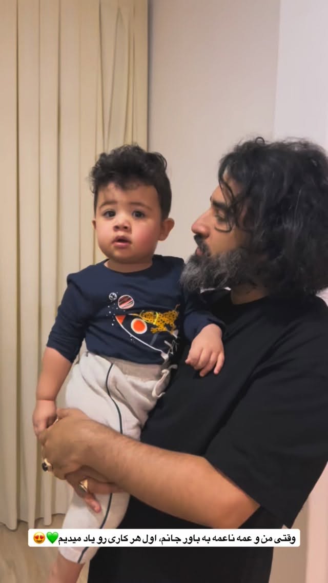  جدید ترین استوری اینستاگرام محمد بصیری