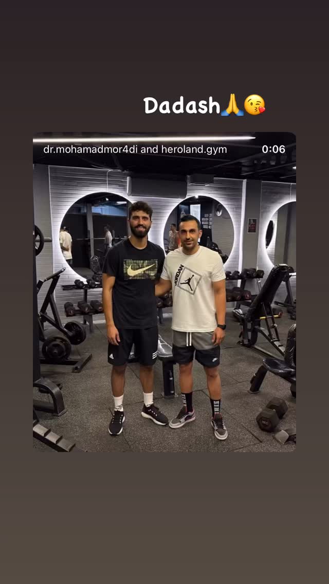  جدید ترین استوری اینستاگرام محمد دانشگر