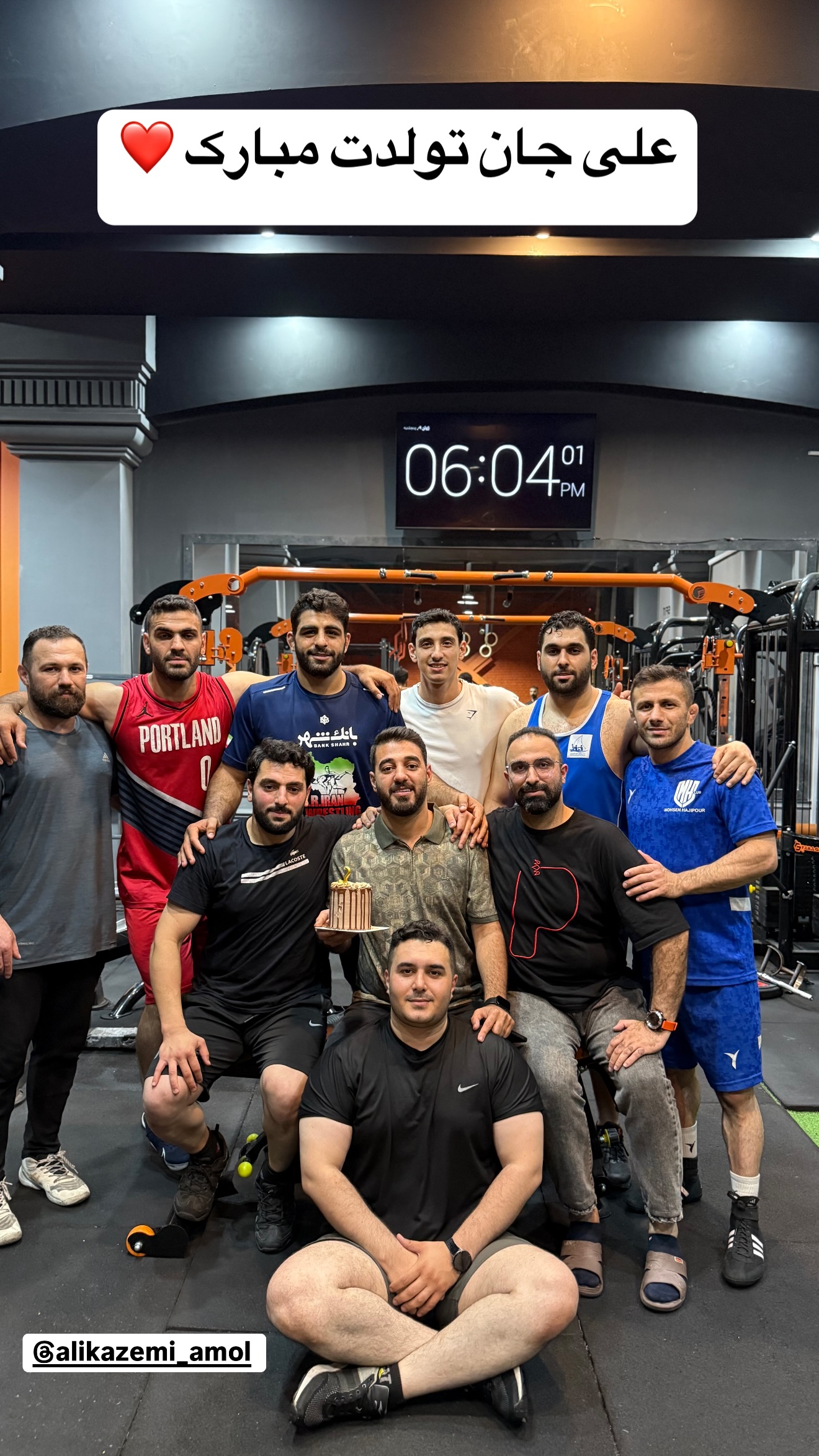  جدید ترین استوری اینستاگرام محمد هادی ساروی