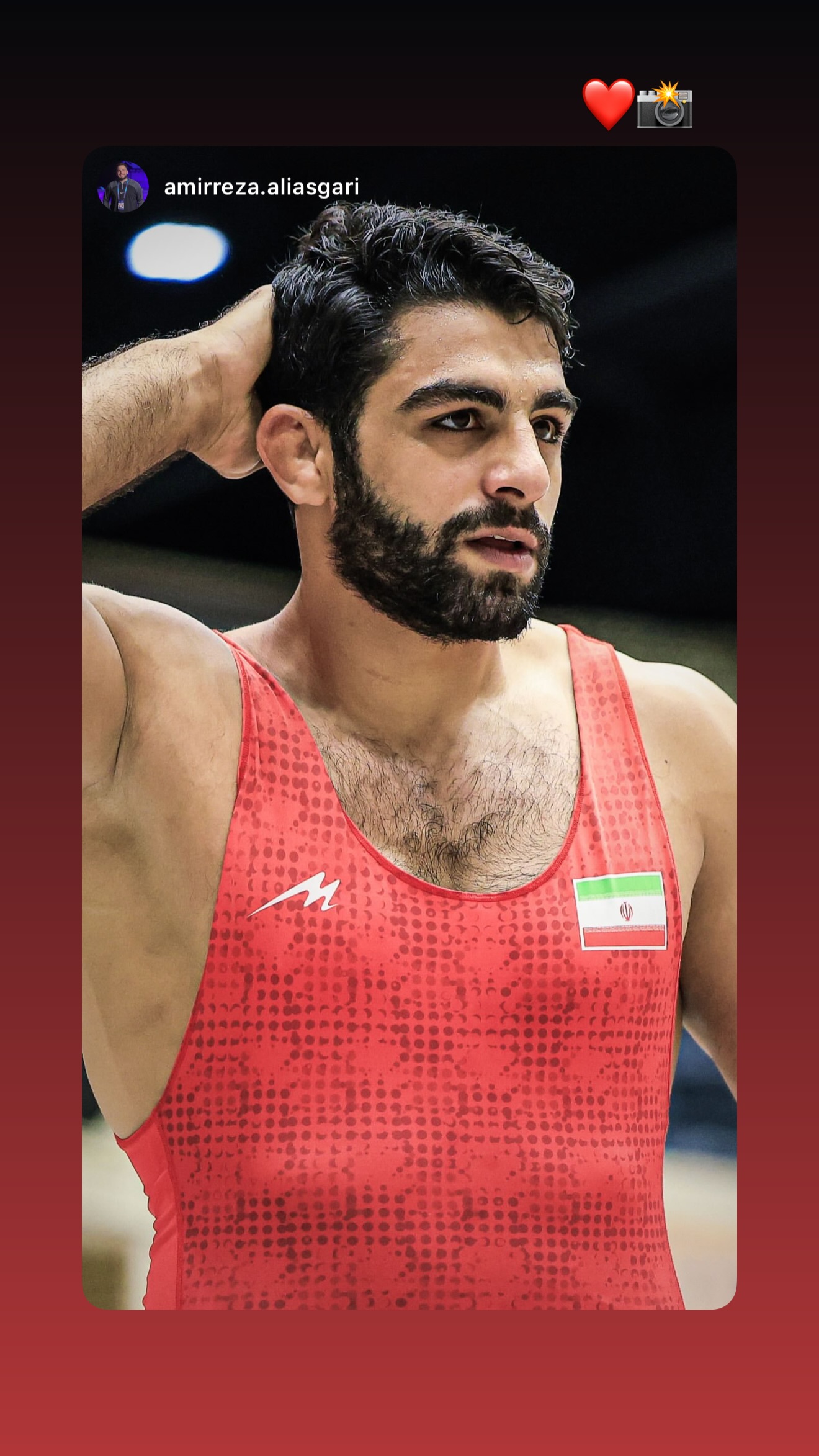  جدید ترین استوری اینستاگرام محمد هادی ساروی