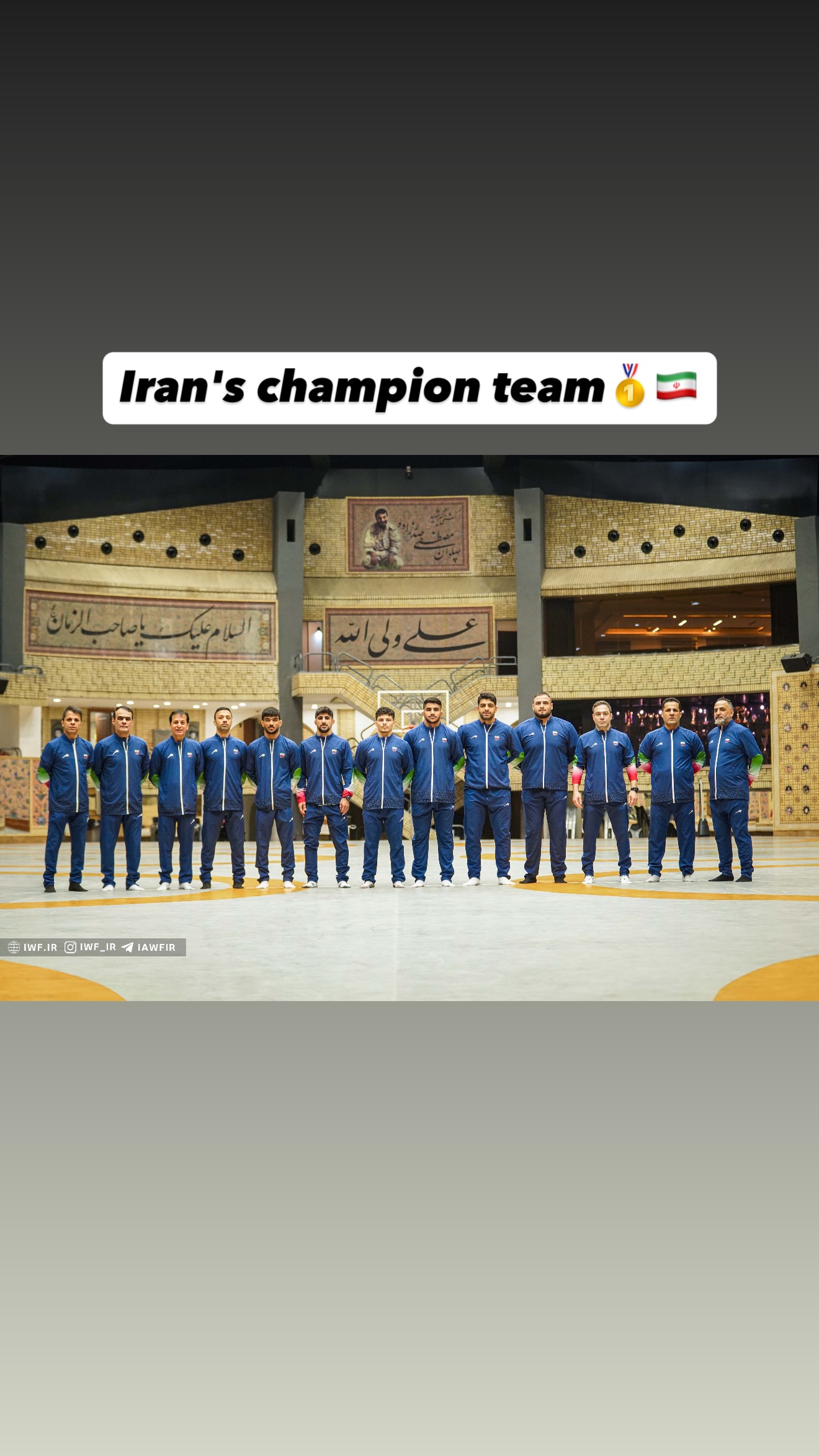  جدید ترین استوری اینستاگرام محمد هادی ساروی