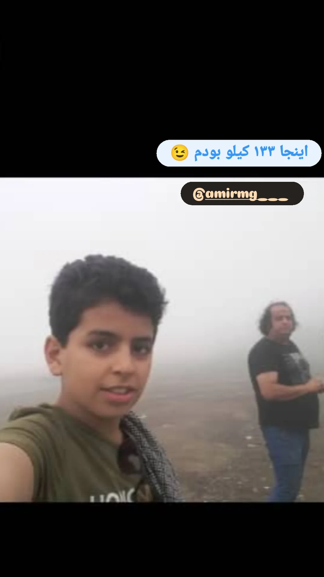  جدید ترین استوری اینستاگرام محمد حاجی زاده