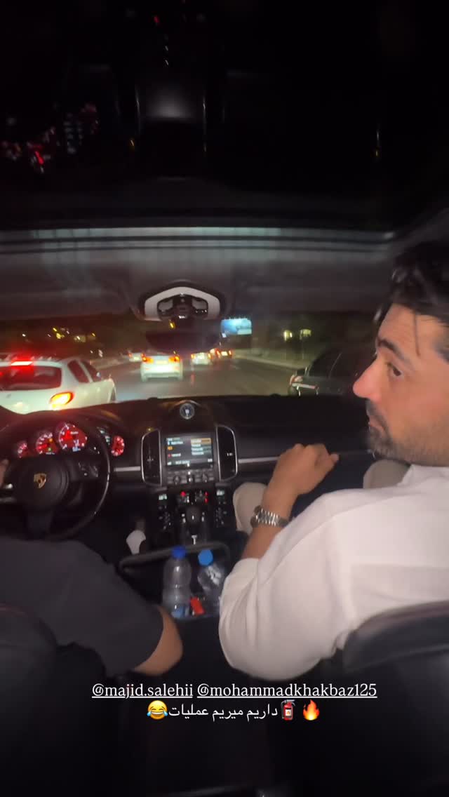 جدید ترین استوری اینستاگرام محمد خاک باز