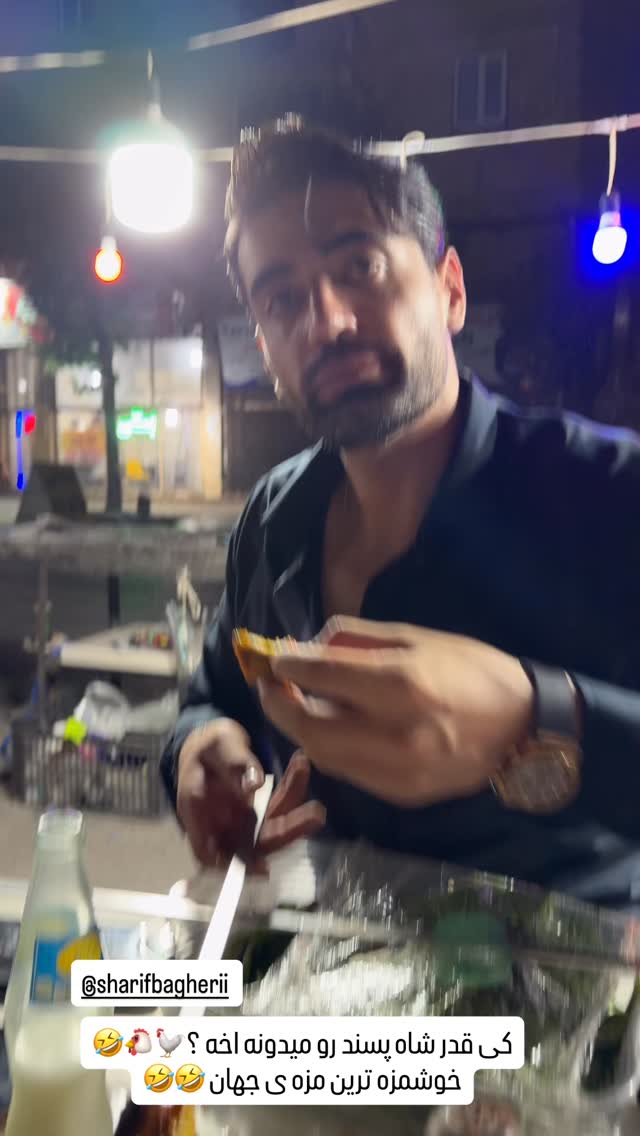  جدید ترین استوری اینستاگرام محمد خاک باز