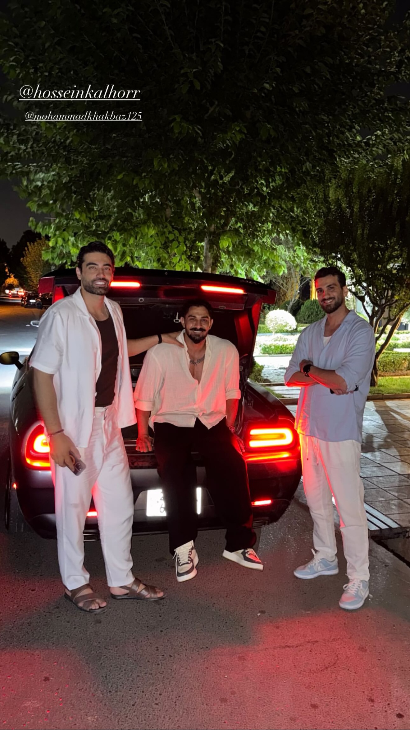 جدید ترین استوری اینستاگرام محمد خاک باز