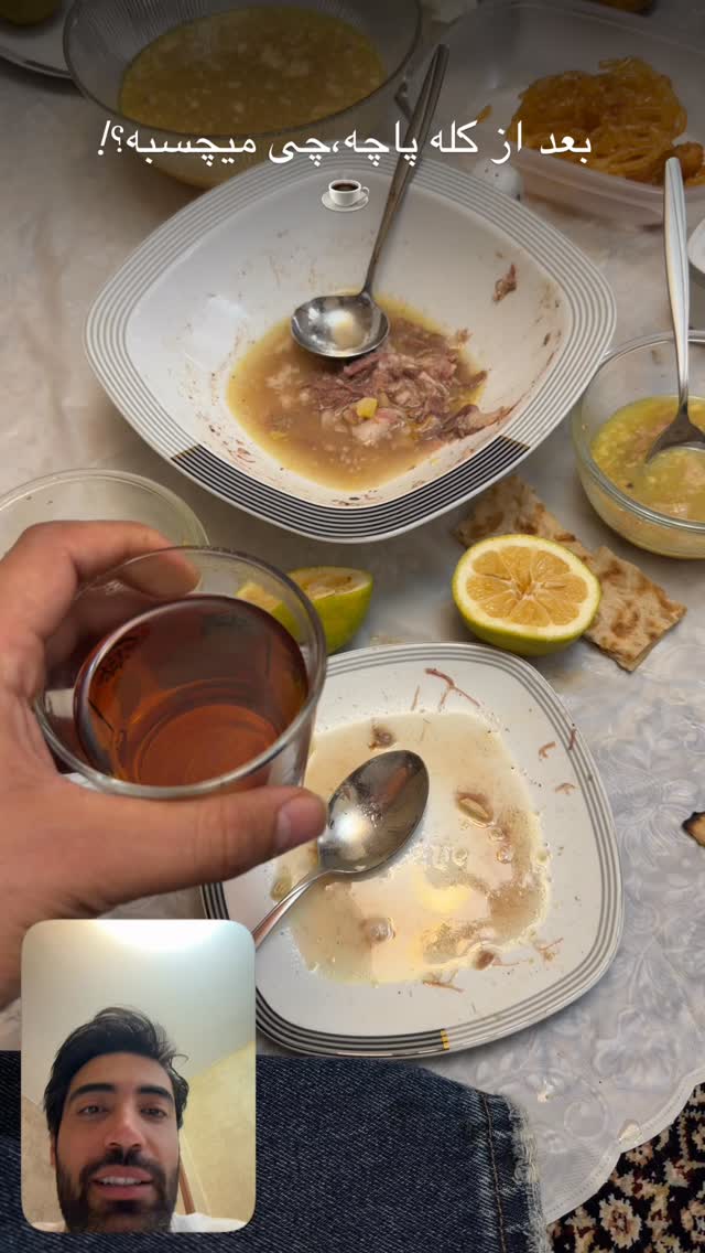 جدید ترین استوری اینستاگرام محمد خاک باز