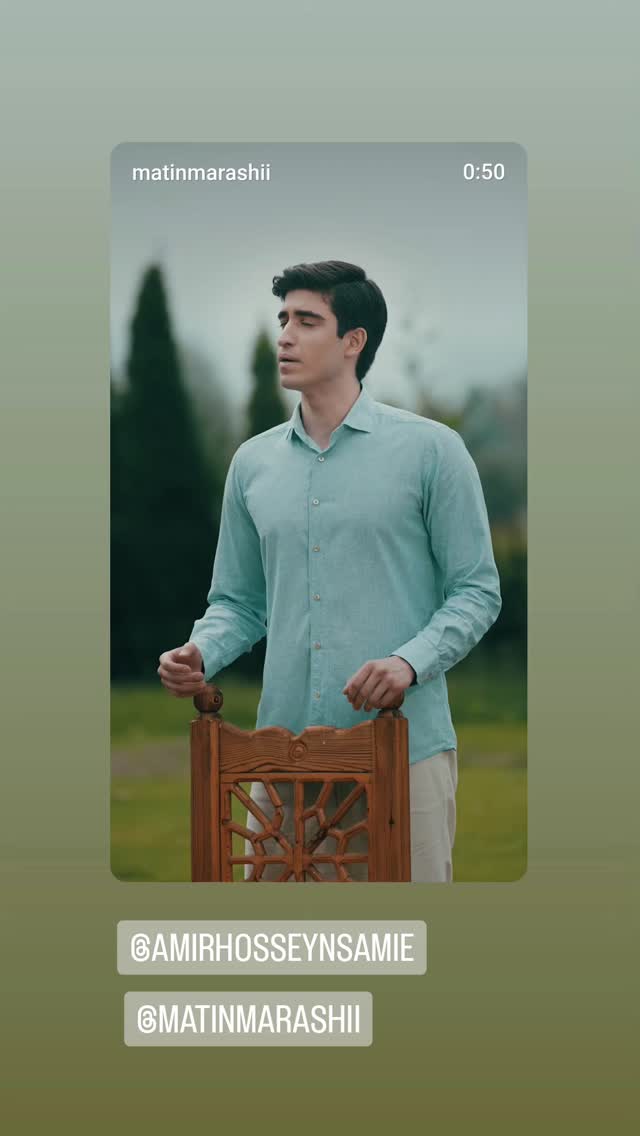  جدید ترین استوری اینستاگرام محمد معتمدی