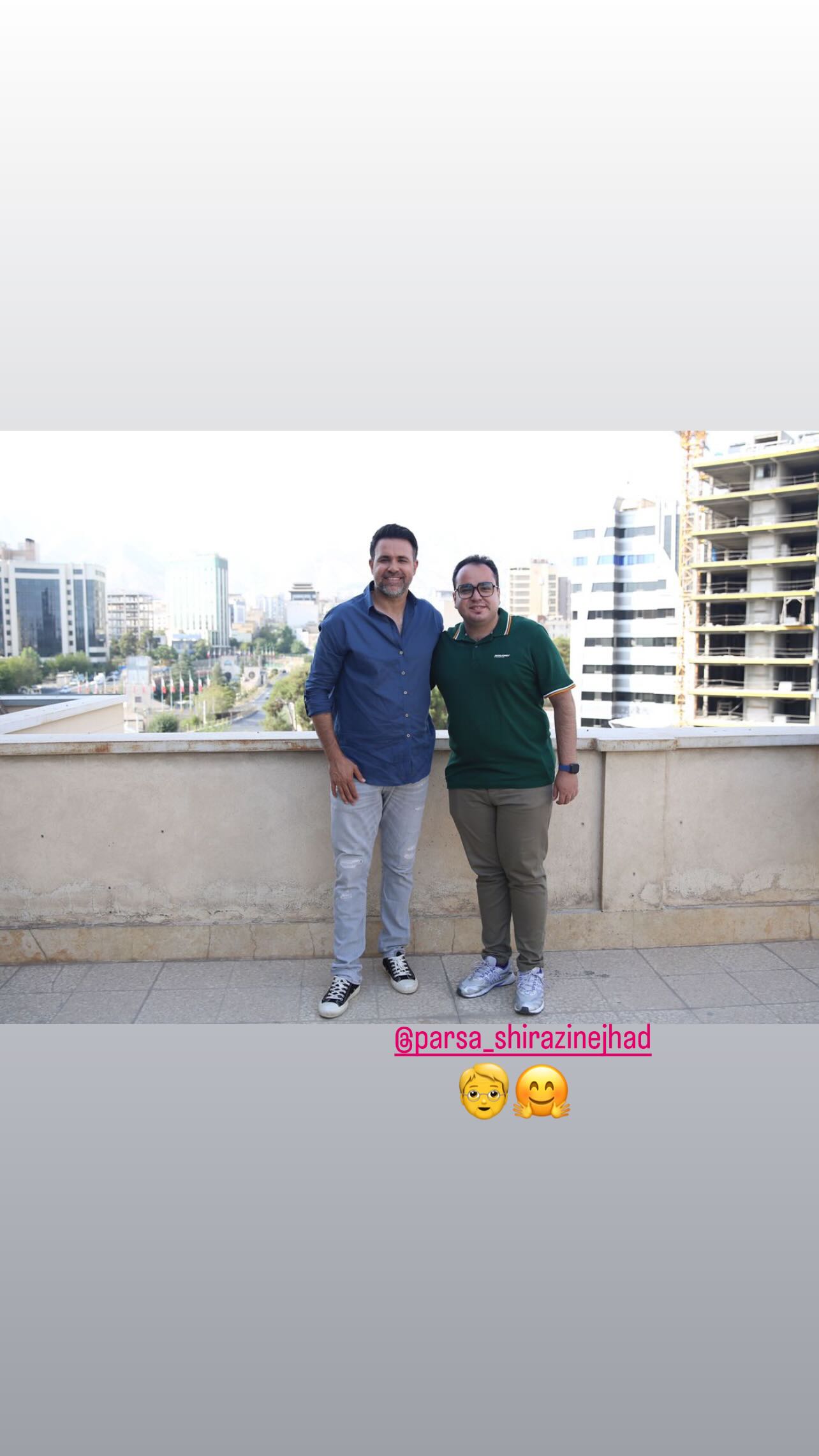  جدید ترین استوری اینستاگرام محمد نصرتی