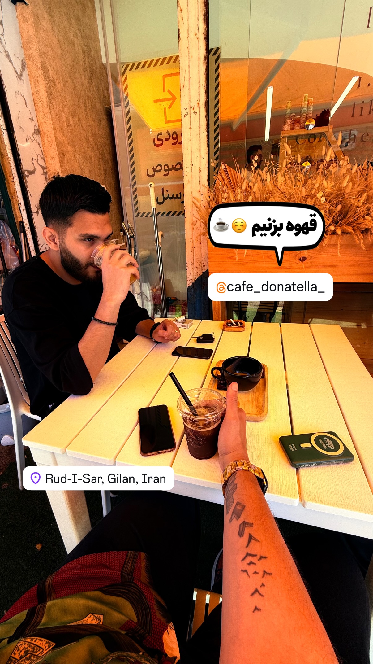  جدید ترین استوری اینستاگرام محمد نقدی