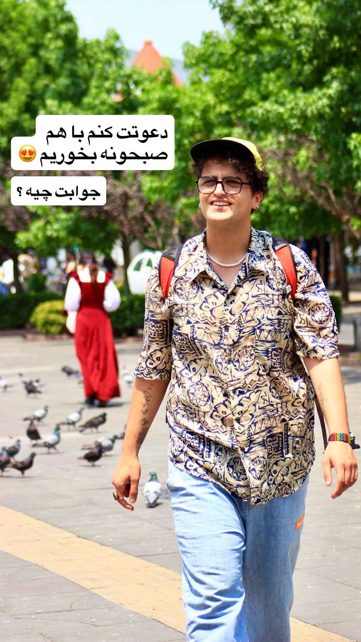  جدید ترین استوری اینستاگرام محمد نقدی