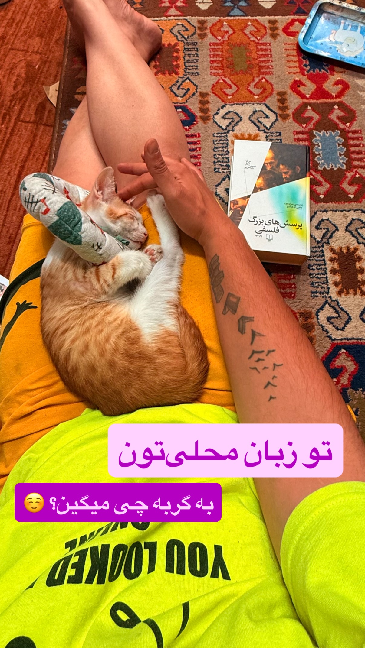  جدید ترین استوری اینستاگرام محمد نقدی