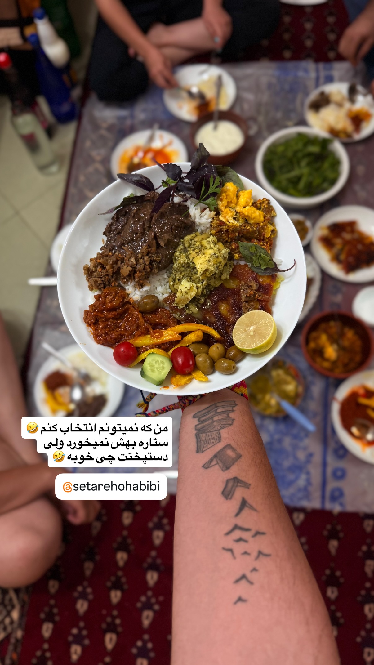 جدید ترین استوری اینستاگرام محمد نقدی